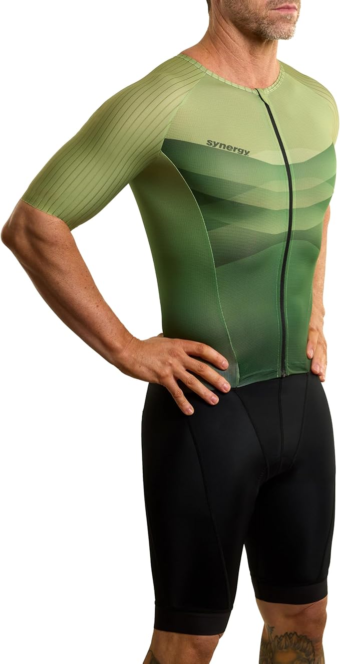 Synergy Triathlon Tri Suit - Men's Pro Short Sleeve Trisuit
