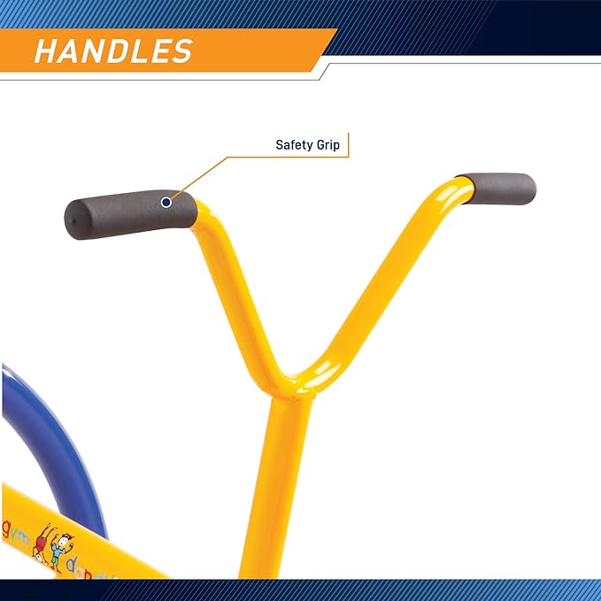 Gym Dandy Indoor & Outdoor Playground Equipment Teeter Totters, 360 Spinning Seesaw, Swing Set for Children Exercises Age 3-12