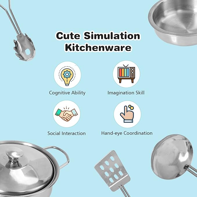 HONEY JOY Kids Kitchen Playset, Wooden Pretend Play Kitchen for Toddlers, Cookware Utensil, Phone, Clock, Water Dispenser, Storage Cabinet, Little Chef Toy Kitchen Set, Gift for Boys Girls 3+, Natural