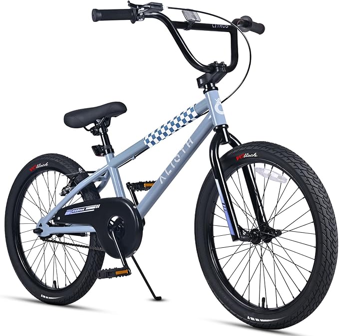 12 14 16 20 Inch Kids Bike BMX Style Bicycle with Training Wheels for 2-14 Years Old Toddlers Boys Girls Coaster Brake Multiple Colors