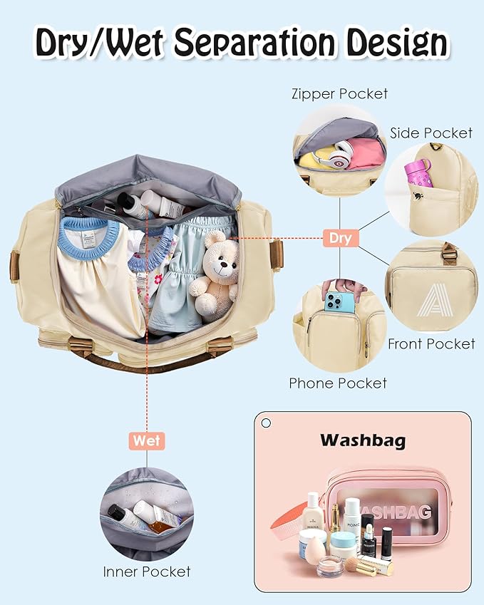 Gifts for Daughter Age 8 9 10 11 12 13 14 15 16, Initial Travel Duffel Bag, Graduation Gifts for Her, women birthday gifts, Monogram Overnight Bag, Gift for Friend Sister Women Gifts