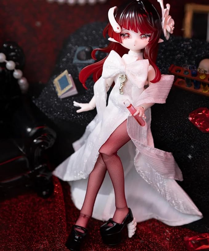 CALEMBOU BJD Blind Box, Ocean Gemstone Series 18cm Ball Jointed Doll, Cute Dress Up Doll with Joints, Collection Action Figure for Birthday Christmas