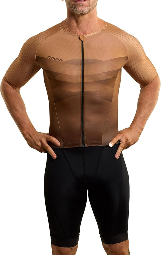 Synergy Triathlon Tri Suit - Men's Pro Short Sleeve Trisuit