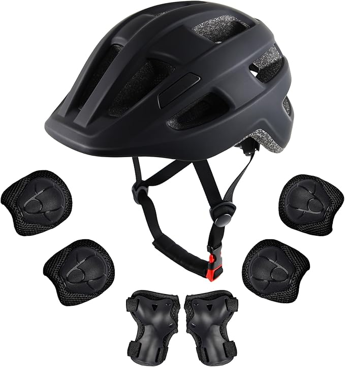 Kids Bike Helmet for Ages 1-8 Years, Adjustable Toddler Boys and Girls Helmets, Lightweight Child Infant Bicycle Cycling Scooter Sports Helmet 48-54cm