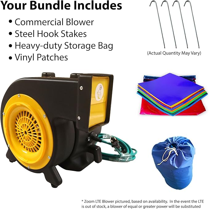 TentandTable Inflatable Bounce House Water Slide for Kids 5-12 Large, Commercial Grade Mega Bouncy Castle for Adults, Jump House, Includes Electric Air Blower, 32' L x 16' W x 15' H, Ferris Wheel