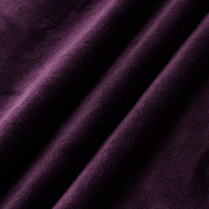 NANPIPER Baby Sherpa Blanket,Warm Toddler Throw Blanket,Soft Newborn Fleece Blanket for Winter (Purple,30x40 inches)