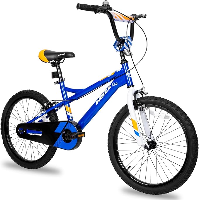 WEIZE Kids Bike,14 16 20 Inch Children Bicycle for Boys Girls Ages 3-12 Years Old, Rider Height 32-60 Inch, Coaster Brake, Multiple Color Options