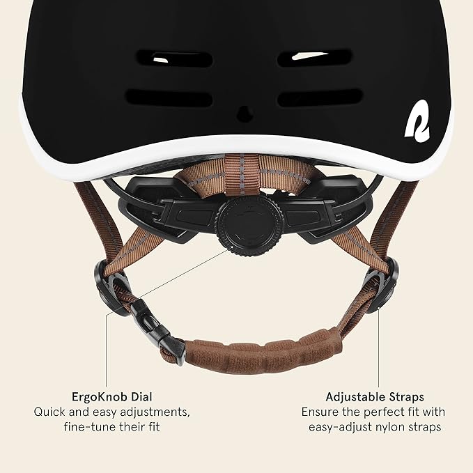 Retrospec Remi Kids' Bike Helmet for Youth Boys & Girls- Bicycle Helmet with Built-in Visor and Adjustable Reflective Straps for Skateboarding, Scooters, Rollerblading -