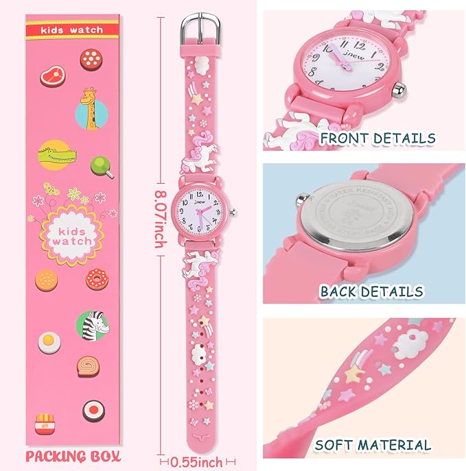 Toddler Watches for Girls - Best Toys Gifts for Girls Age 3 4 5 6 7 8