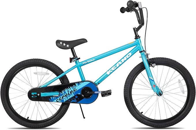 KEANO Cervine 14 16 20 Inch Kids Bike for Boys Girls Ages 3-10 Years, 14 16 Inch Toddler BMX Bikes with Training Wheels and Basket, 20 in Children Bicycles with Kickstand