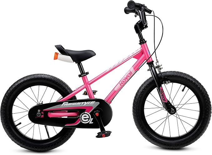 RoyalBaby Kids Bike EZ Balance to Pedal Dual Handbrake Toddlers Boys Girls Bicycle 12-20 Inch for Age 3-10 Years