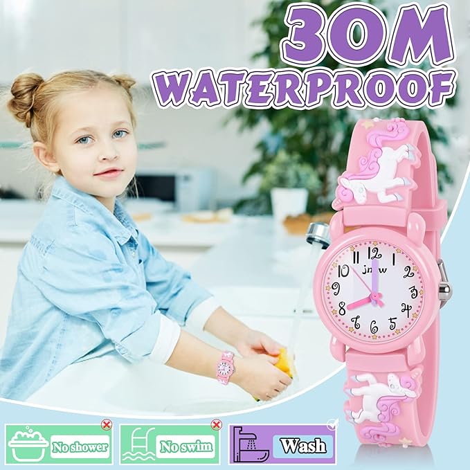 Toddler Watches for Girls - Best Toys Gifts for Girls Age 3 4 5 6 7 8