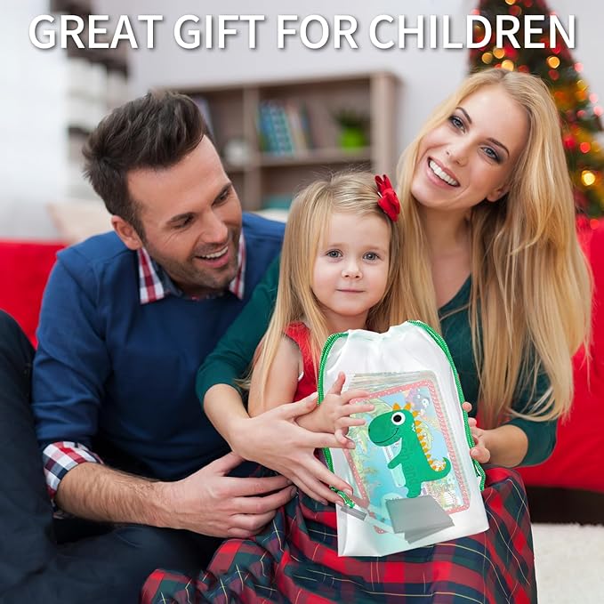 Search and Find Book for Kids Ages 4-6,3-8, Reusable Activity Pad with 24 Toddler Activities Books, Educational Toys for 3+ Year Old, Toddler Airplane Travel Essentials, Travel Toys for Kids 4-8