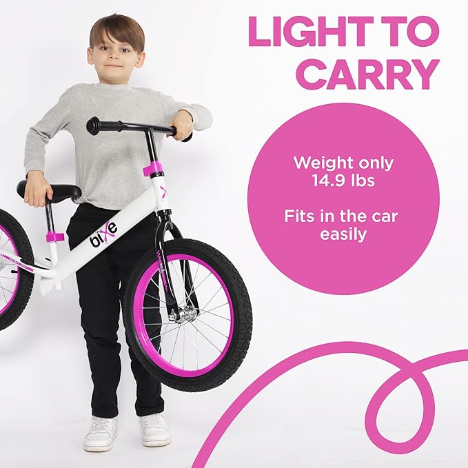 Balance Bike: for Big Kids Aged 4, 5, 6, 7, 8 and 9 Years Old - No Pedal Sport Training Bicycle | 16inch Wheel