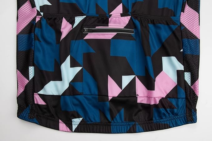 Coconut Ropamo CR Men's Cycling Jersey Set Road Bike Jersey Zipper Pocket Bib Shorts with 4D Padded Cycling Clothing Set