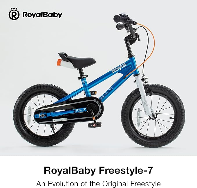 RoyalBaby Kids Bike EZ Balance to Pedal Dual Handbrake Toddlers Boys Girls Bicycle 12-20 Inch for Age 3-10 Years