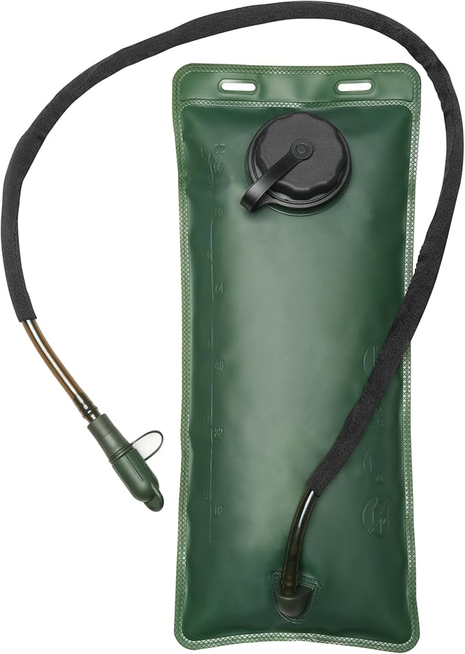 Mini Hydration Bladder 1L-2.5L Leak Proof Hydration Reservoir BPA Free Military Water Bladder Bag Hydration Pack Replacement for Outdoor Camping Hiking