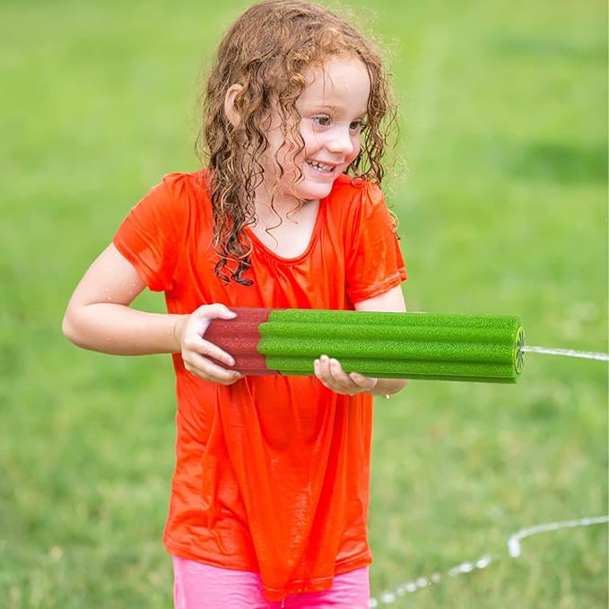 Water Gun Set, Red, Yellow, Blue, Suitable for Children, Ideal for Summer Parties and Outdoor Activities