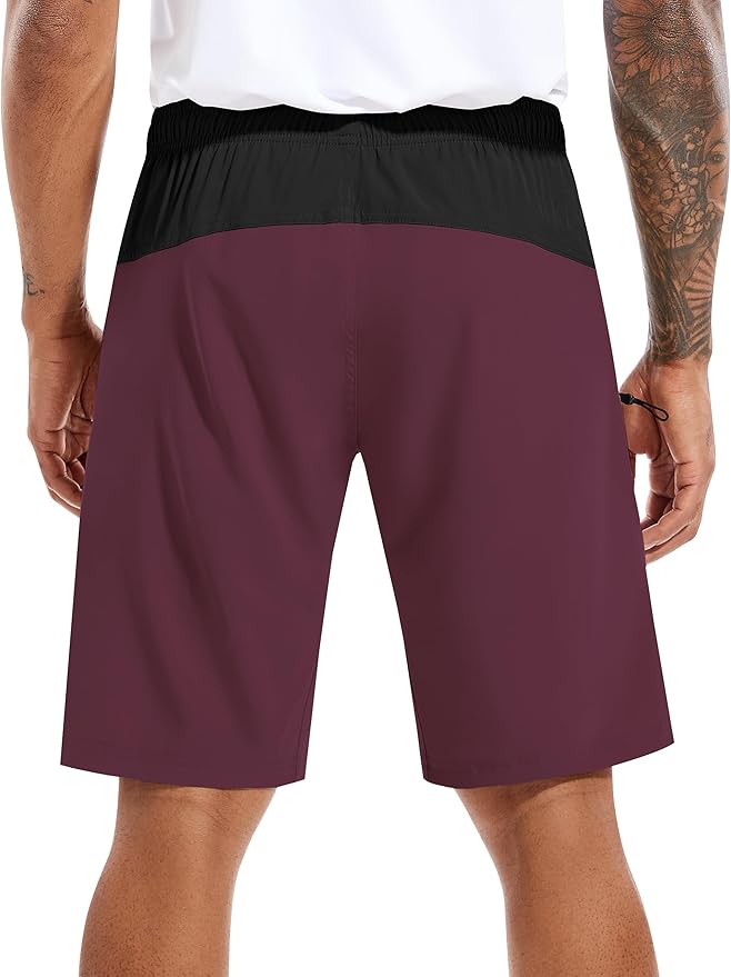 Men's Mountain Bike Shorts 3D Padded Baggy Bicycle Riding Cycling Shorts Quick Dry Lightweight Biking Shorts