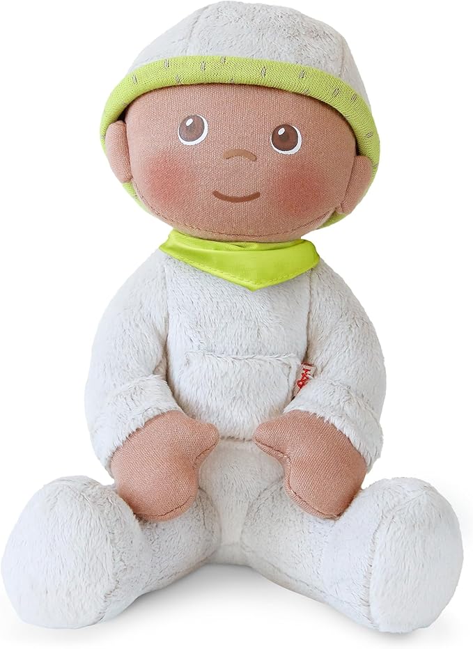 HABA Snug Up Ollie Doll: My First Baby Doll & Soft Plush Toy for Toddlers 1-3, Gender Neutral New Baby Gift