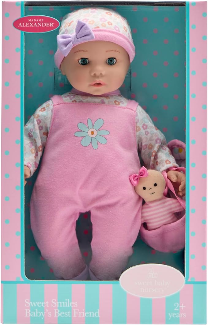 Madame Alexander 14-Inch Sweet Smiles Baby Doll, Baby's Best Friend