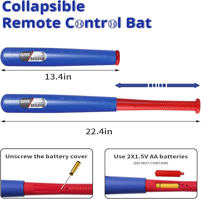 T Ball Sets for Kids 5-8,Tee Ball Set with Plastic Baseball Bat,Toddler Game Sports & Outdoors Toys, Baseball Training Equipment for Youth 3-5, Tball Gifts for Boys Girls 8-12
