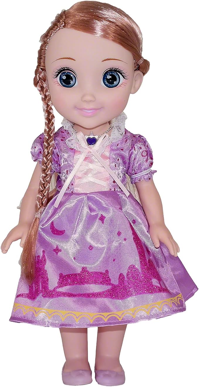 Moderno Kids Talking Interactive Magic Princess Play Doll (Rose Gold Hair)