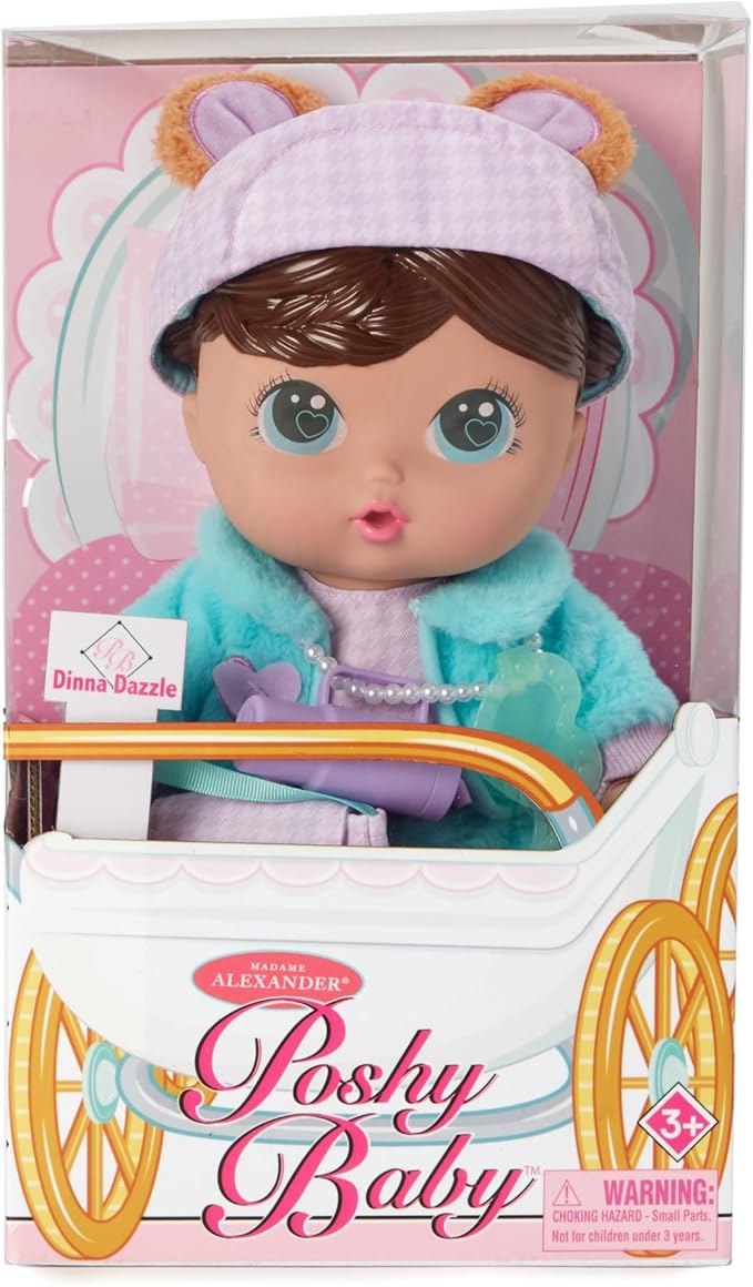Madame Alexander 12-inch Poshy Baby™ Fashion Doll, Dinna Dazzle