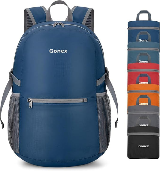 Gonex 30L Ultra Lightweight Packable Backpack, Handy Foldable Daypack for Camping Outdoor Travel Cycling Backpacking