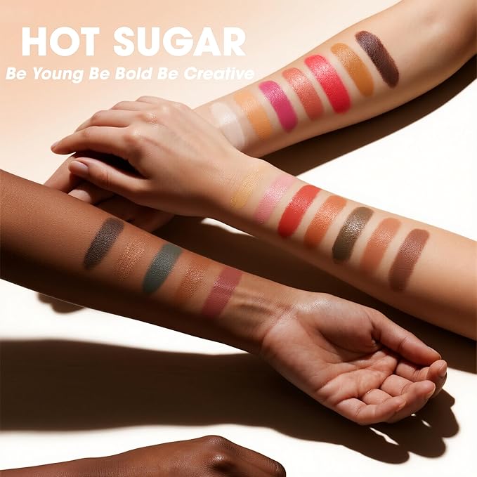 Hot Sugar Makeup Kit For Girls 10-12, Makeup Kit For Women Full Kit, Cosmetics Gift Set for Teens for Christmas Birthday (Pink)