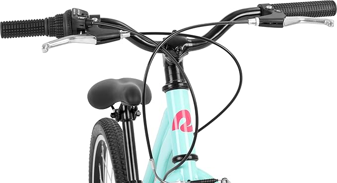 Retrospec Dart 20 & 24 Inch Kids Bike - 7-Speed Hybrid Bicycle for Ages 6-11 with 29in All-Season Tires & Shock Absorption - Adjustable Height Youth Bike with V-Brakes & Smooth Gear Shifting