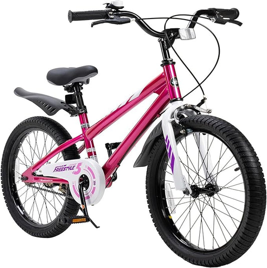 RoyalBaby Kids Bike EZ Balance to Pedal Dual Handbrake Toddlers Boys Girls Bicycle 12-20 Inch for Age 3-10 Years