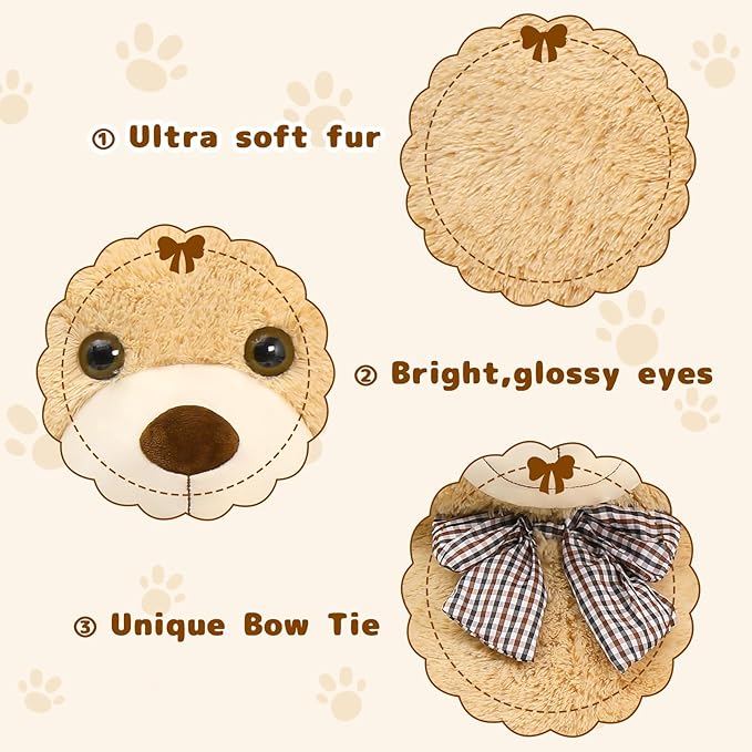 MaoGoLan Giant Teddy Bear 4 Feet,Adorable and Cuddly Big Bear Stuffed Animal 47", Classic Teddy Bear Plush Gift Decoration for Baby Shower,Party,Birthday,Valentines Day,Tan