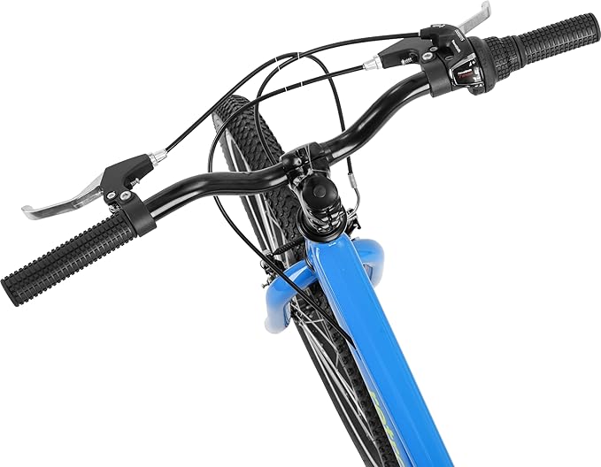 Retrospec Dart 20 & 24 Inch Kids Bike - 7-Speed Hybrid Bicycle for Ages 6-11 with 29in All-Season Tires & Shock Absorption - Adjustable Height Youth Bike with V-Brakes & Smooth Gear Shifting