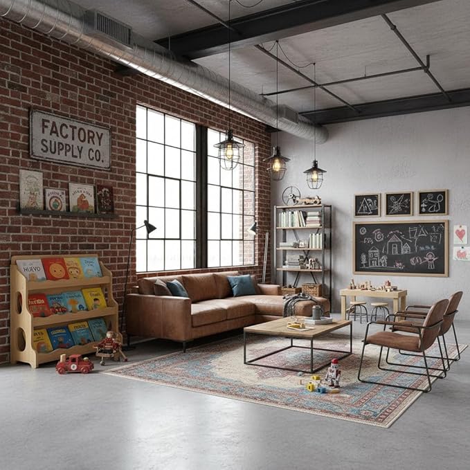 Kids Bookshelf Wooden Montessori Book Shelf Dutch Design 3Tier Scalloped,NaturalMapleWood Pattern