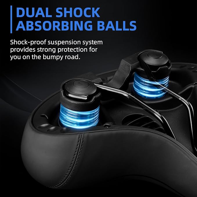 ROCKBROS Oversized Bike Seat for Peloton Bike/Bike+ Seat Replacement Wide Comfortable Bike Seat Cushion Exercise Bike Seat