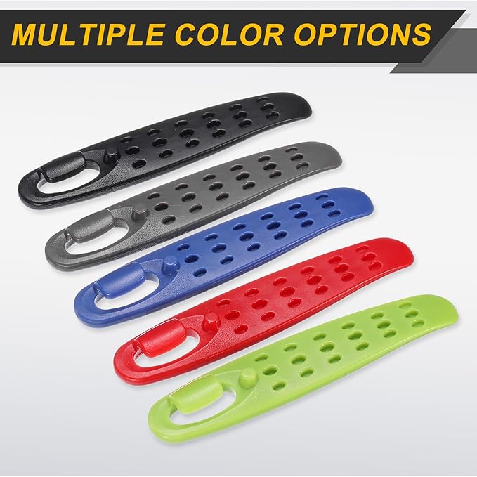 HARFINGTON Bicycle Tire Levers Ultra-Strong & Lightweight POM Tire Removal Tool Non-Slip Grip for Road Mountain Gravel Bikes