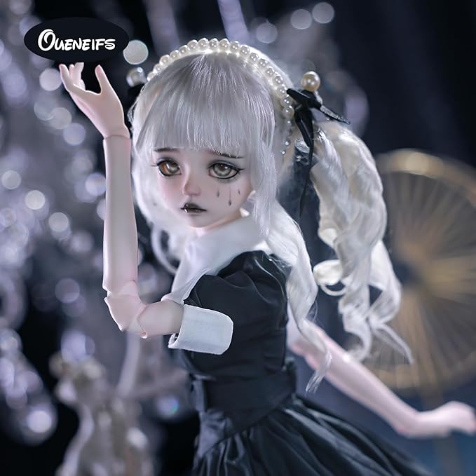 Kikyou Bjd Doll 1/4 Weep Nun Gothic Maiden Religious Style Horror Night Ball Jointed Dolls