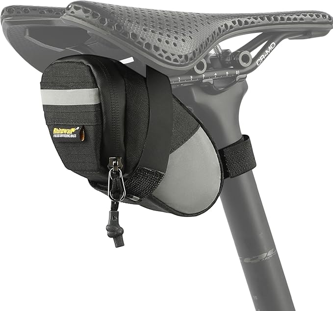 Rhinowalk Bike Seat Bag Bicycle Saddle Bag Cycling Under Seat Pouch for Mountain Road Biking and Commuting Trips