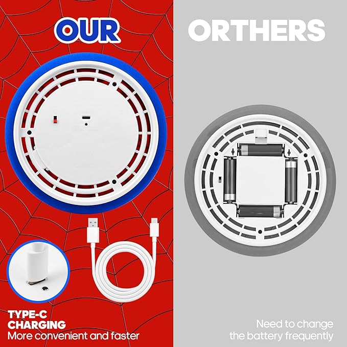 Indoor Hover Soccer Ball,Light-Up Toys for Boys Ages 5-7,6-8,8-12, Fun LED Football Game Toy with USB Rechargeable Battery,Christmas Birthday Gifts for Kid 4,5,6,7,8,9,10,11,12,13 Year Old