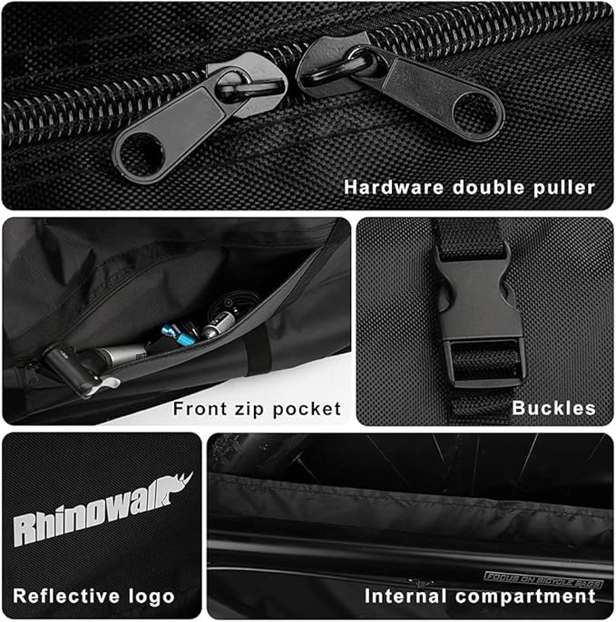 27.5 Inch Bike Transport Case - Fits 27.5 Inch or Below MTB & Road Bikes for Air & Train Travel