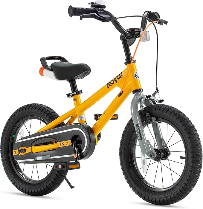 RoyalBaby Kids Bike EZ Balance to Pedal Dual Handbrake Toddlers Boys Girls Bicycle 12-20 Inch for Age 3-10 Years
