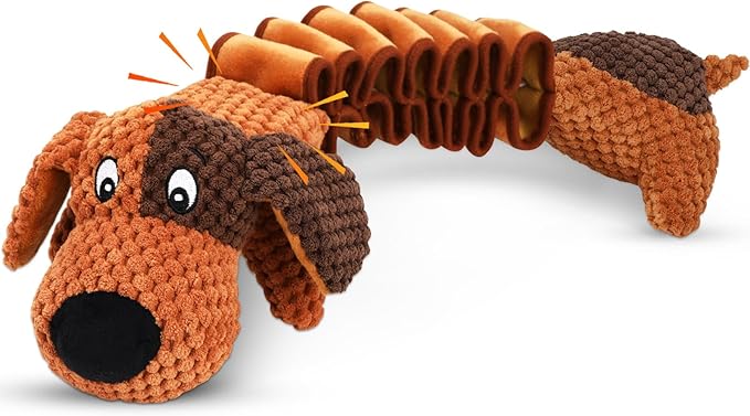 Dog Toys Plush Large Dogs with Squeaky and Crinkle Paper, Tug of War Pet Toys, Interactive Puppy Chew Toys for Small, Medium and Large Dogs