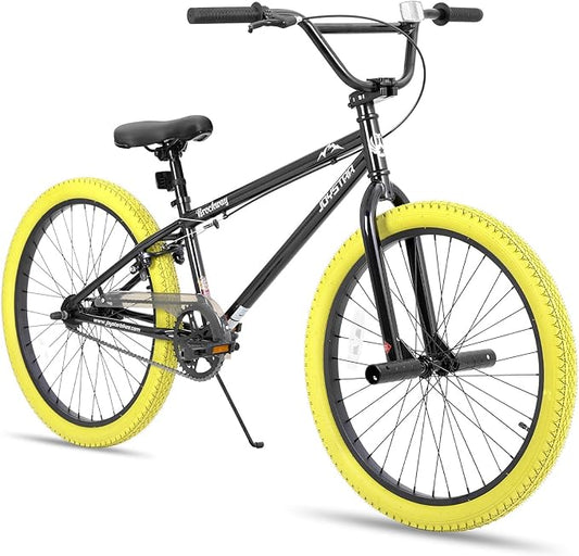 JOYSTAR Brockway Freestyle Kids BMX Bikes 20" 24" Kids Bicycles for 6-14 Years Old Boys Girls and Beginner-Level Riders 2 Pegs Multiple Colors