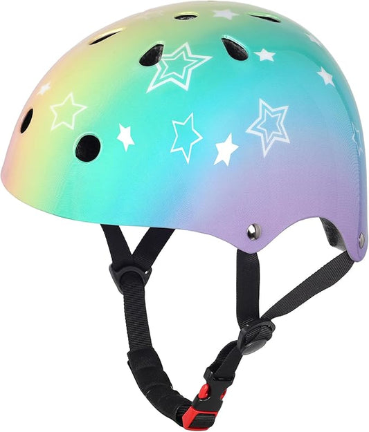 Kids Toddler Bike Helmet for Boys Girls, Adjustable Bicycle Helmet from Infant Baby to Children, Multi-Sport for Scooter Skateboard Roller/Inline Skate