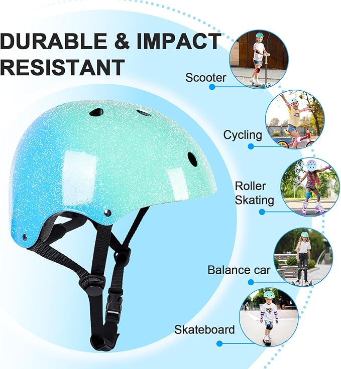 Kids Bike Helmet for 3-5-8-14 Years Kids Girls Boys Youth Bicycle Helmet for Scooter Balance Bike Roller Skating Skateboard Helmet