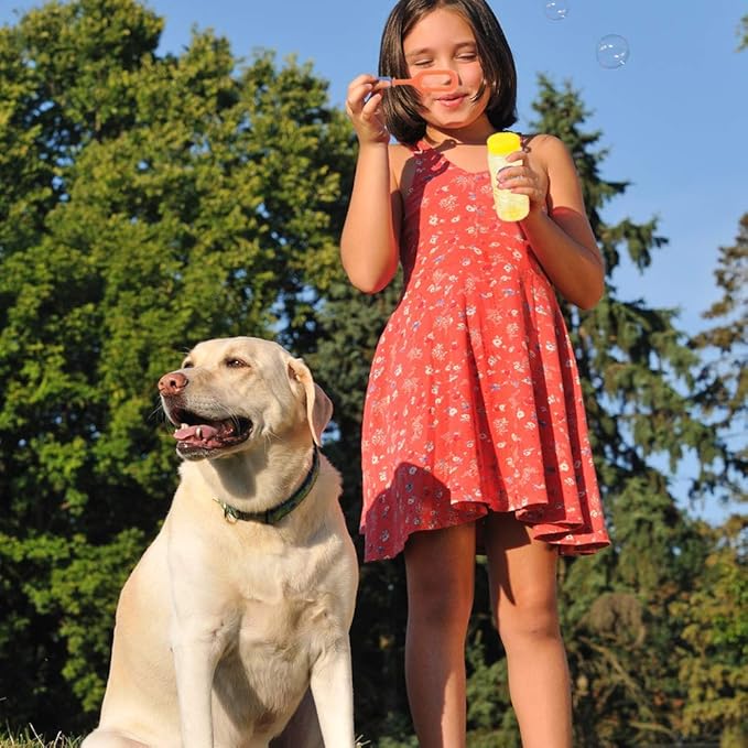 ArtCreativity 6-Piece Bubble Toys Set for Kids, Bubble Blowing Play Set with 5 Assorted Wands and Bubble Solution, Outdoor Toys for Boys, Girls, Summer, and Backyard Fun, Bubble Toy Gifts for Children