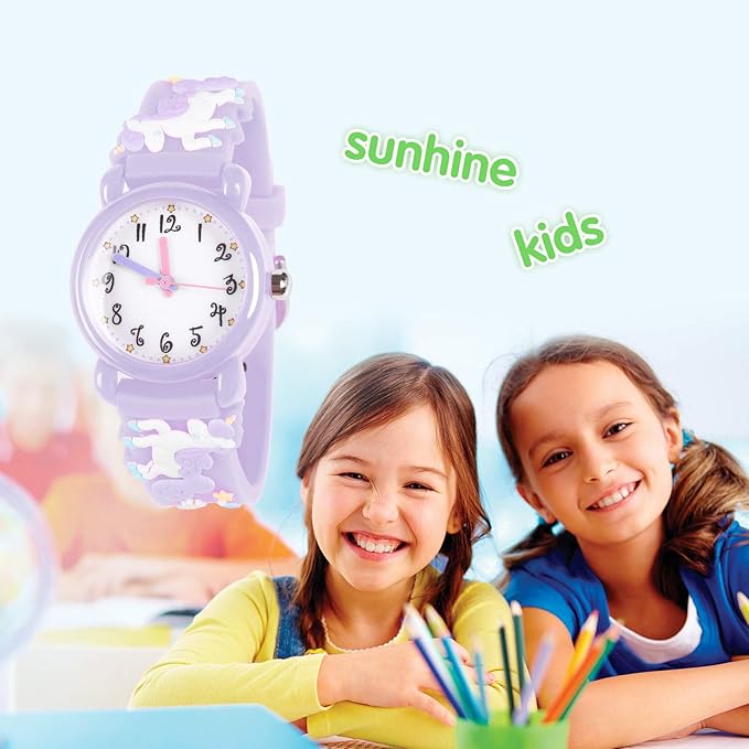Toddler Watches for Girls - Best Toys Gifts for Girls Age 3 4 5 6 7 8