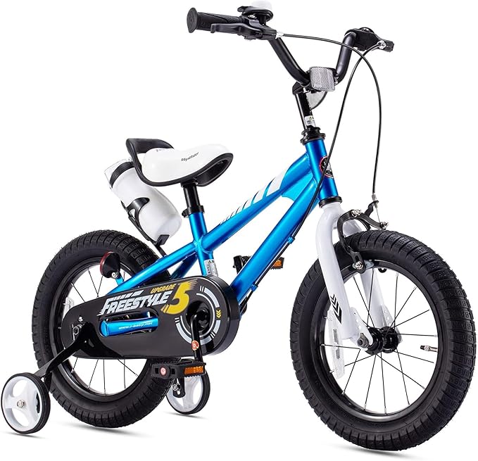 RoyalBaby Kids Bike EZ Balance to Pedal Dual Handbrake Toddlers Boys Girls Bicycle 12-20 Inch for Age 3-10 Years