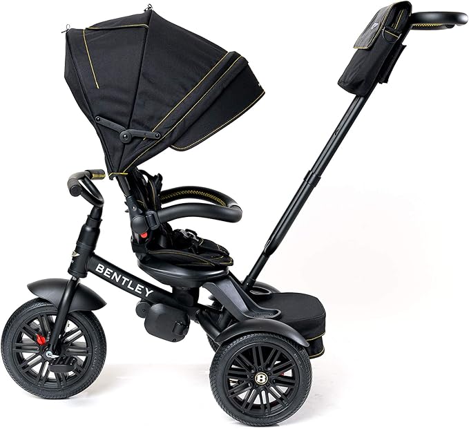 Bentley Kids Trike 6-in1, 100 Year Edition Toddler Bike, Officially Licensed and Designed by Bentley Motors UK; Baby to Big Kid Tricycle is a Compelling Statement of Performance & Luxury (10m-5y+)